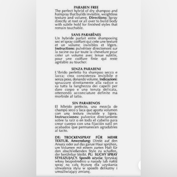 ECRU New York TEXTURE Dry Shampoo  *REFRESH*ABSORB*BOOST 4.6oz each (Set of 2) - Picture 3 of 5